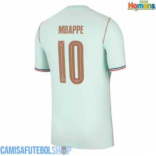 Camisa de time de futebol França Kylian Mbappe #10 Replicas 2º Equipamento Mundo 2026 Manga Curta